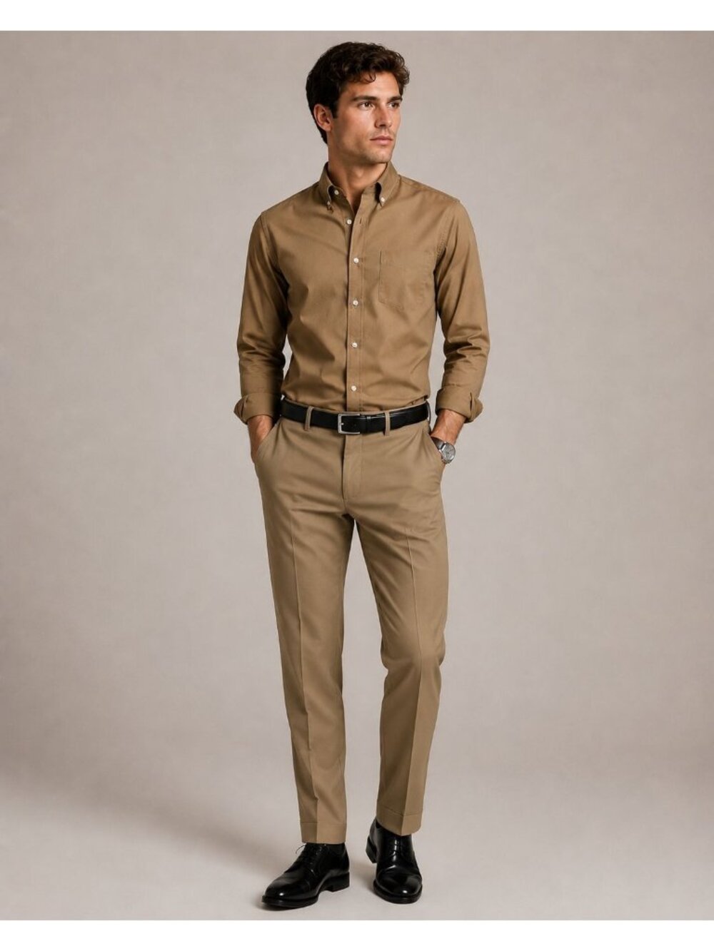 NWT Polo Ralph Lauren Stretch Straight Fit Chino Pants Khaki Mens Size 42x34